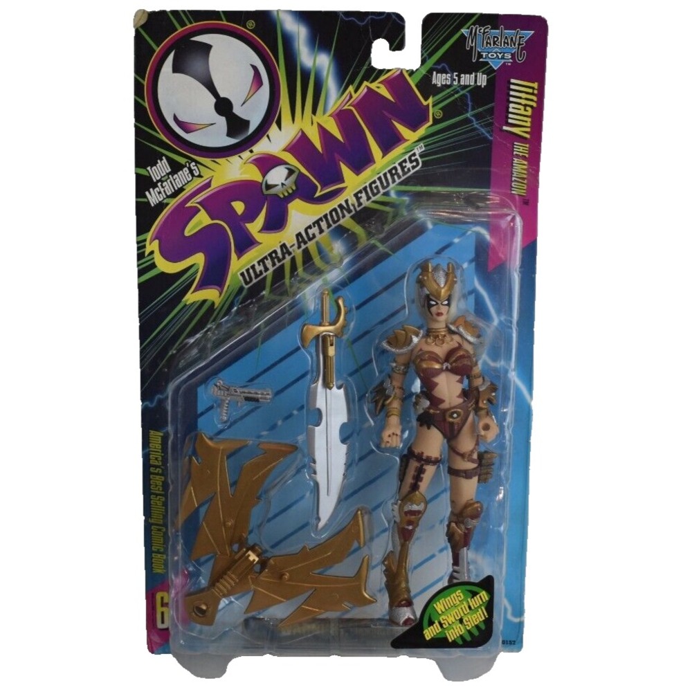 Spawn Tiffany The Amazon Series 6 Ultra Action Mcfarlane Toys 1996 New Sealed